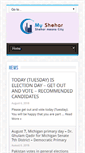 Mobile Screenshot of myshehar.com